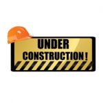 Under Construction Stock Photo