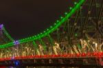 Story Bridge In Brisbane, Queensland Stock Photo