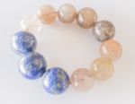 Handmade Stone Bead Created Bracelet Stock Photo