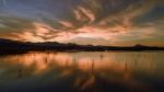 Aerial View Of Lake Moogerah In Queensland Stock Photo