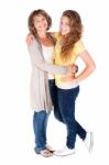 Loving Mother And Daughter Stock Photo