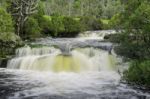 Waterfall In Cradle Mountain Stock Photo