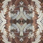 Abstract Kaleidoscopic Background Stock Photo