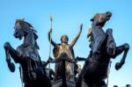 Bronze Sculpture By Thomas Thornycroft Commemorating Boudicca Stock Photo