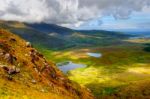 Countryside On Dingle Peninsula Stock Photo