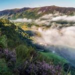 Derwentwater, Cumbria/uk - August 31 : View Fro Surprise View Ab Stock Photo