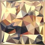 Bisque Gray Abstract Low Polygon Background Stock Photo