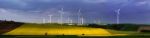 Wind Power Plant Stock Photo