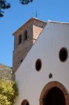 Mijas, Andalucia/spain - July 3 : Church Of The Immaculate Conce Stock Photo