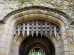 The Portcullis At Hever Castle Stock Photo