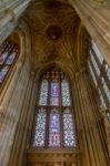 Interior View Of Canterbury Cathedral Stock Photo