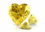 Yellow Sapphire Stock Photo