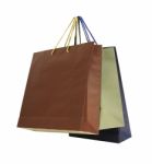 Shopping Bags Isolated On White Stock Photo