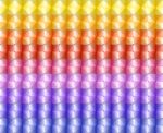 Rainbow Square Background Stock Photo