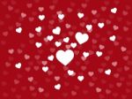 Background Heart Means Valentines Day And Affection Stock Photo