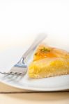 Fresh Pears Pie Dessert Cake Stock Photo