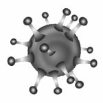 Molecule Virus Stock Photo