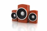 Music Speaker Stock Photo