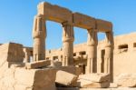 Great Temple Of Amun At Karnak Luxor Egypt Stock Photo