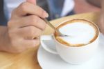 Woman And Coffee Stock Photo