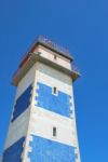 Lighthouse Architecture In Cascais, Portugal Stock Photo