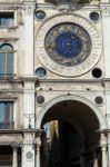 St Marks Clocktower Venice Stock Photo