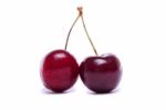 Red Cherries Stock Photo