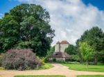 Exterior View Of Michelham Priory And Gardens Stock Photo