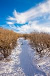 Deogyusan Mountains In Winter, South Korea Stock Photo