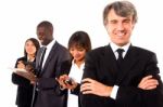 Multi Ethnic Business Team Stock Photo