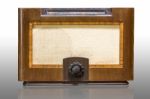 Antique Radio Stock Photo