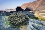 Coastline Area Of Sagres, Portugal Stock Photo