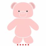 Little Bear Icon .  Flat Style Stock Photo