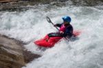 Water Sports At The Cardiff International White Water Centre Stock Photo