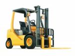 Forklift Truck Stock Photo