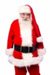 Santa Claus Isolated On White Stock Photo