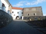 The Eleventh Century Castle On The Volcanic Mountain, Architecture And Elements  Stock Photo