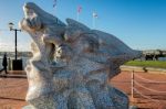 Cardiff, Wales/uk - December 26 : The Scott Antarctic Memorial
C Stock Photo