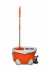 Rotary Mop And Bucket Stock Photo