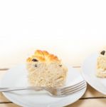 Blueberry Bread Cake Dessert Stock Photo