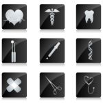 Medical Instruments Icon Stock Photo