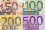 Euro Banknotes Stock Photo