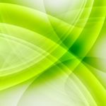 Green Curved Background Stock Photo