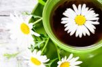 Chamomile Tea Stock Photo