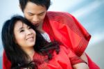 Asian Couple Stock Photo