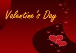 Valentines Day Background Stock Photo