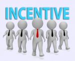 Incentive Businessmen Represents Induce Rewards 3d Rendering Stock Photo