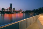 Story Bridge In Brisbane Stock Photo