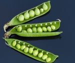 Pea Pods Stock Photo