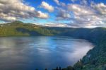 Italy Amalfi Coast And Ocean View Castel Gandolfo Stock Photo